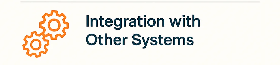 Interlocking gears icon beside the selection factor "Integration with Other Systems"