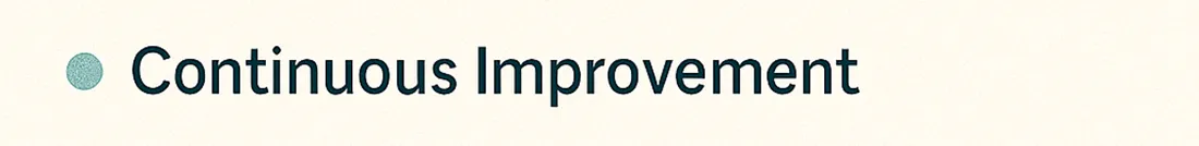 Heading for continuous improvement of workplace safety systems