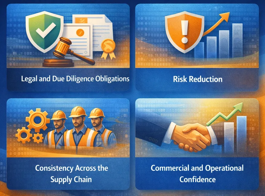 Why contractor prequalification matters: legal and due diligence obligations, risk reduction, supply chain consistency and commercial confidence