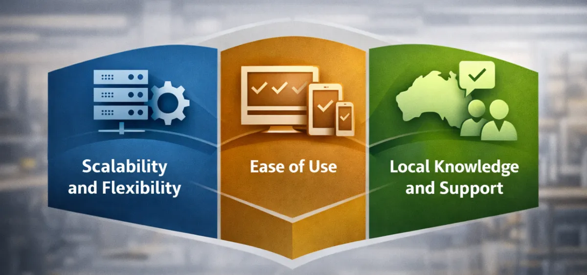 Choosing risk register software: scalability and flexibility, ease of use, and local Australian knowledge and support