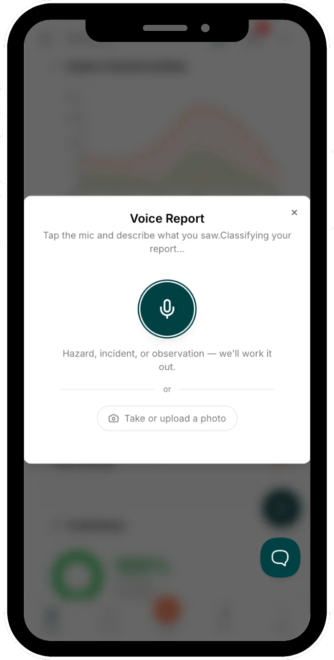 SiteSherpa voice report on mobile